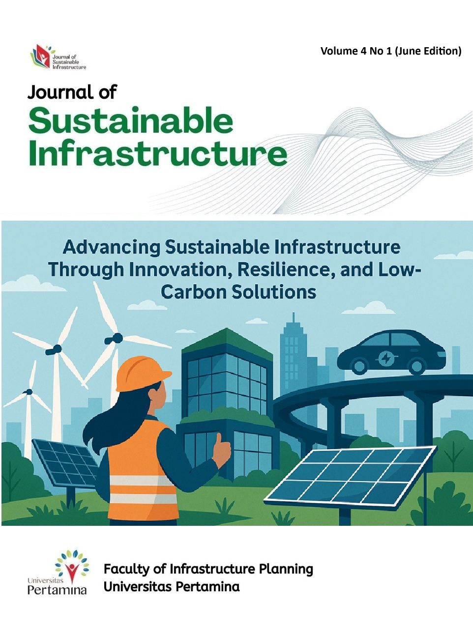 					View Vol. 4 No. 1 (2025): Advancing Sustainable Infrastructure Through Innovation, Resilience, and Low-Carbon Solutions
				
